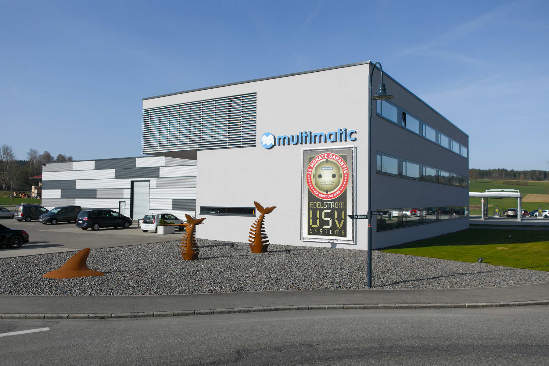 multimatic Firmensitz in Villingendorf aus N-O Sicht