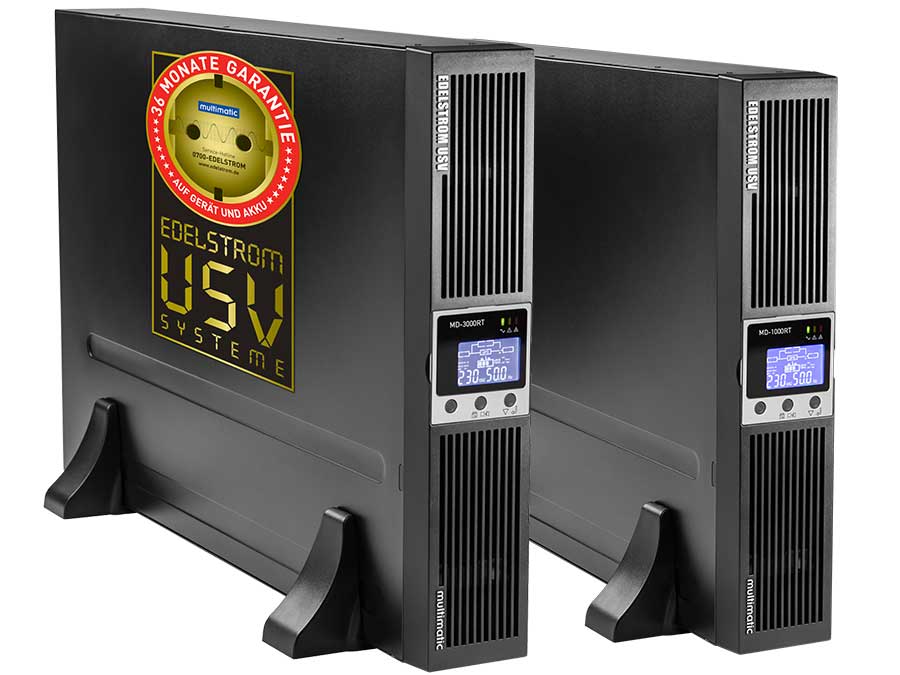 multimatic Edelstrom USV MD-3000RT und MD-1000RT